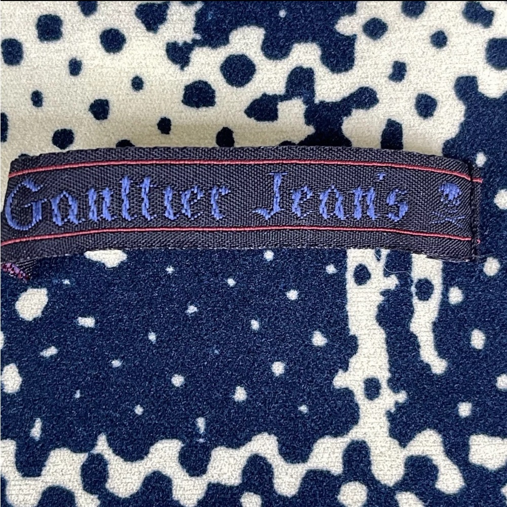 RARE/ORIGINAL Y2K Jean Paul Gaultier ‘92 “Fight Racism” Dress Sz 40 EUC OOAK HTF - Picture 7 of 10